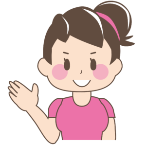 案内をする女性