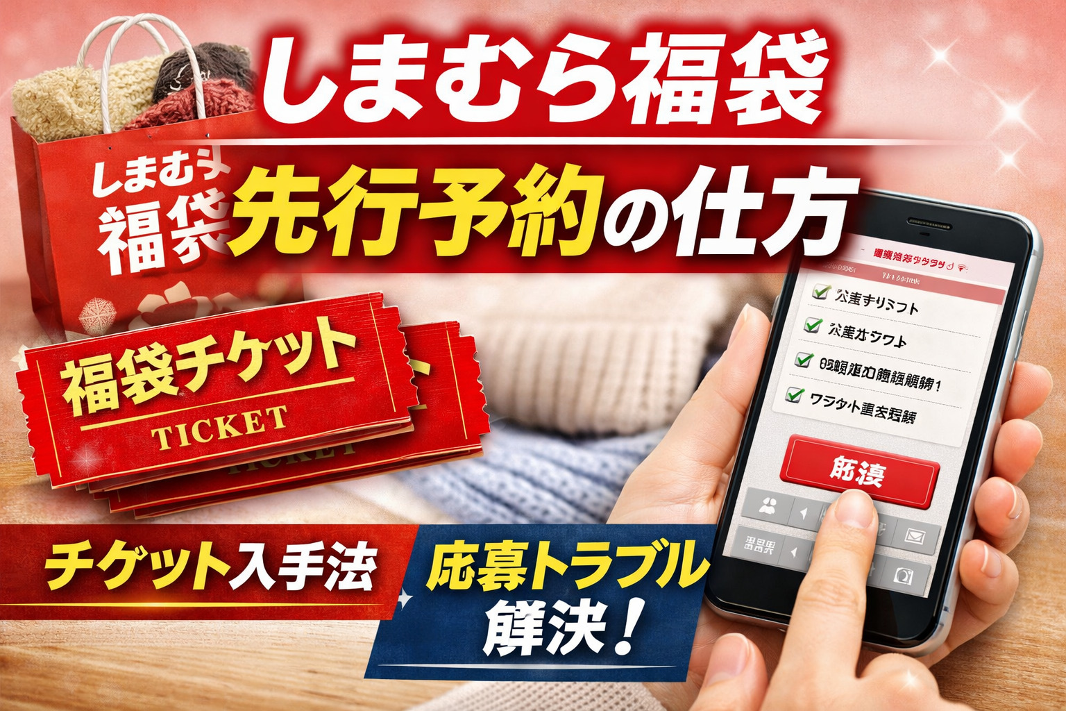 しまむら福袋先行予約の仕方